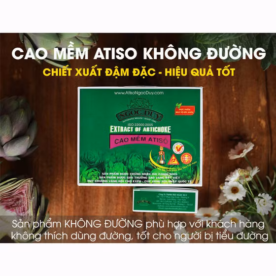 Cao mềm atiso Ngọc Duy