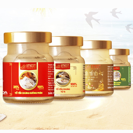 Tổ yến chưng tứ vị