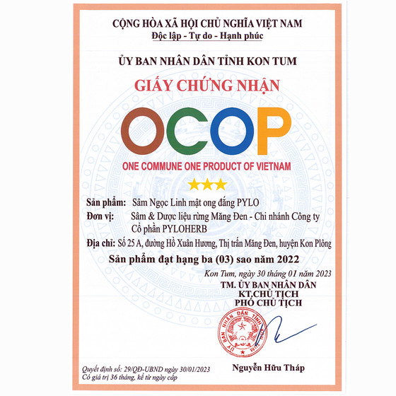 Sâm Ngọc Linh mật ong đắng PyLo