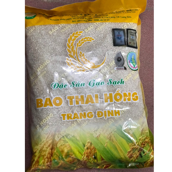 Gạo bao thai hồng Tràng Định