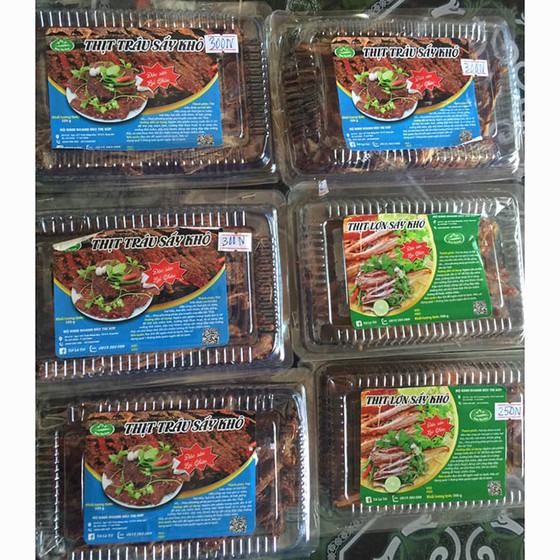 Thịt trâu sấy khô Ninh Sớp Lai Châu