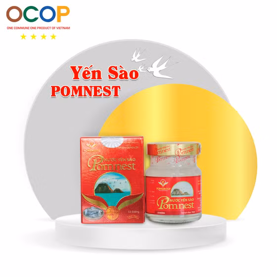 Nước yến sào Pomnest có đường