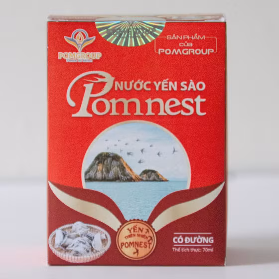 Nước yến sào Pomnest có đường