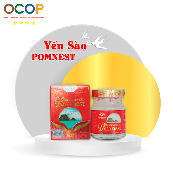 Nước yến sào Pomnest có đường