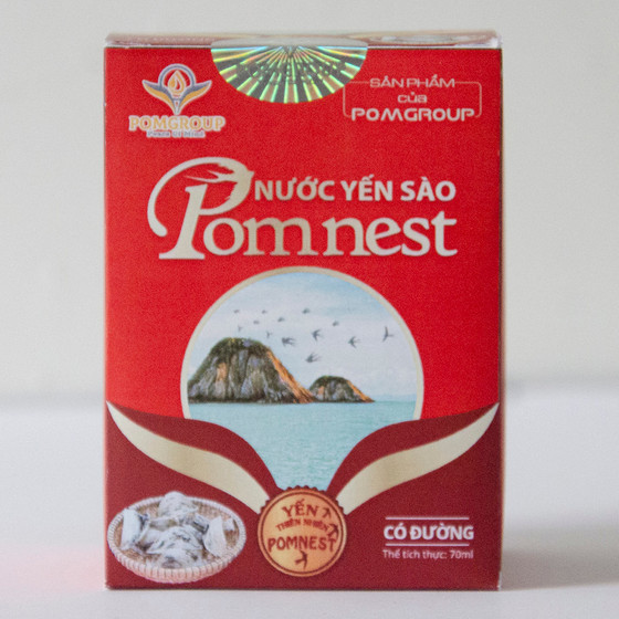 Nước yến sào Pomnest có đường
