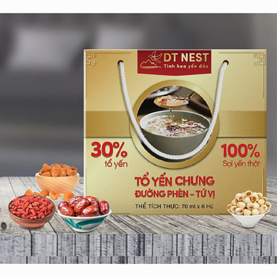 Tổ yến chưng tứ vị