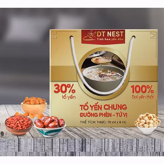 Tổ yến chưng tứ vị