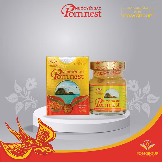 Nước yến sào Pomnest đông trùng hạ thảo