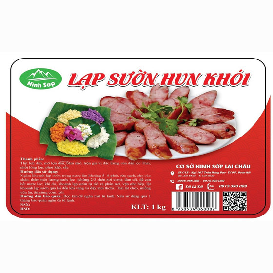 Lạp sườn hun khói Ninh Sớp Lai Châu
