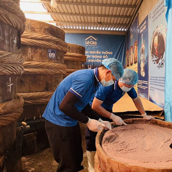 Mắm tôm ngon Lê Gia 