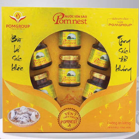Nước yến sào Pomnest đường ăn kiêng