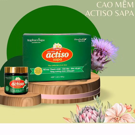 Cao mềm actiso Sapa
