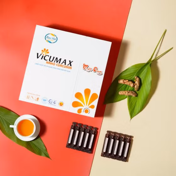 Vicumax mật ong Nano Curcumin