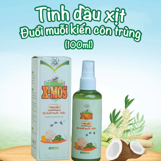 Tinh dầu xịt đuổi muỗi, kiến Xmos
