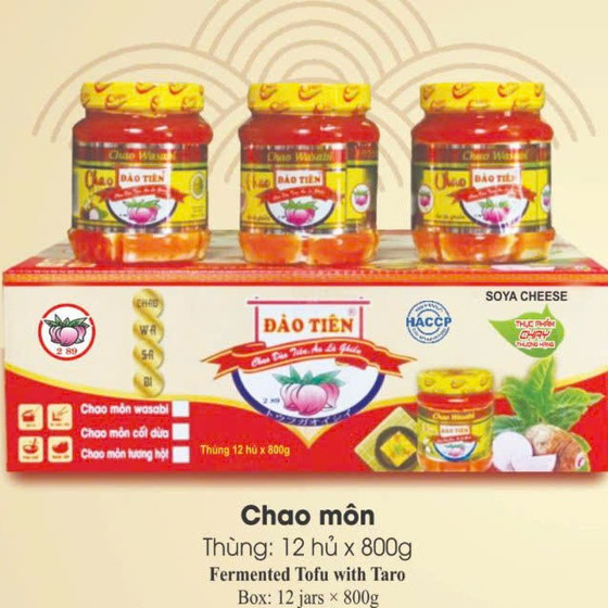 Chao tương hột Đào Tiên