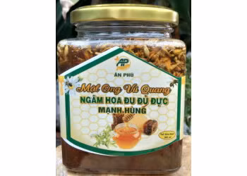 Mật ong ngâm hoa đu đủ đực Mạnh Hùng