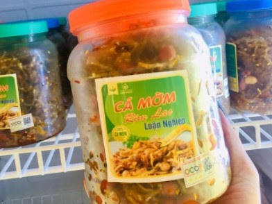 Cá mờm rim lạc Luận Nghiệp