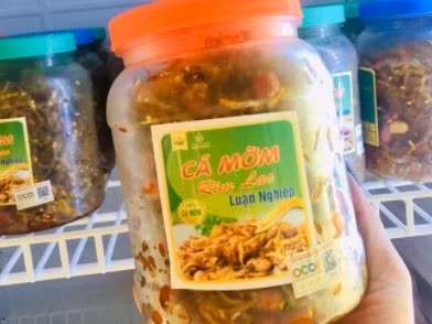 Cá mờm rim lạc Luận Nghiệp