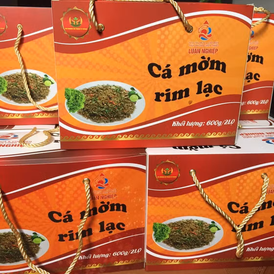 Cá mờm rim lạc Luận Nghiệp