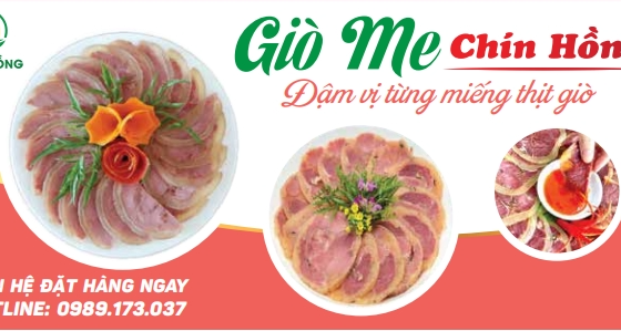 Giò me Chín Hồng