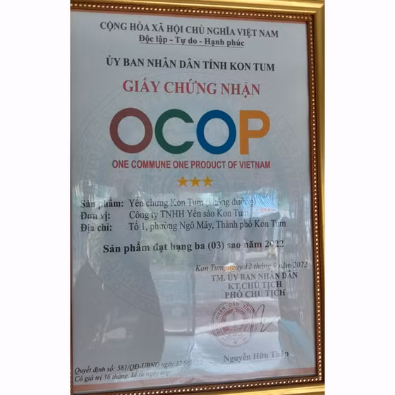 Yến chưng Kon Tum không đường