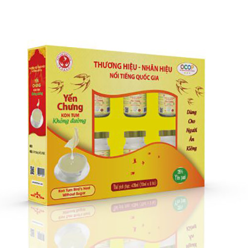 Yến chưng Kon Tum không đường