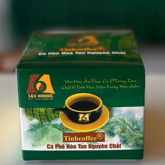 Tinh coffee (cà-phê hòa tan nguyên chất Robusta)