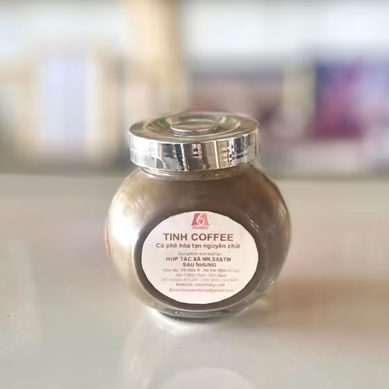 Tinh coffee (cà-phê hòa tan nguyên chất Robusta)