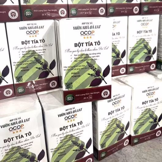 Bột tía tô Vườn nhà Đà Lạt