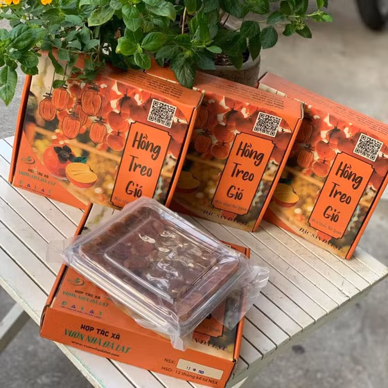 Hồng treo gió Vườn nhà Đà Lạt