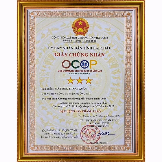 Mật ong Thanh Xuân