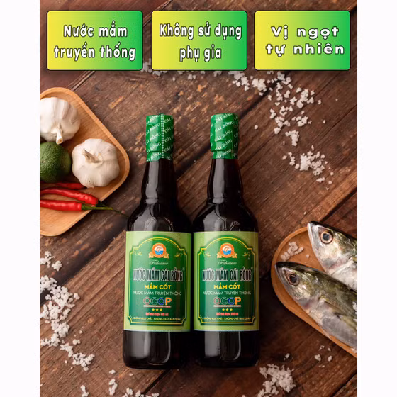 Nước mắm cốt Cái Rồng