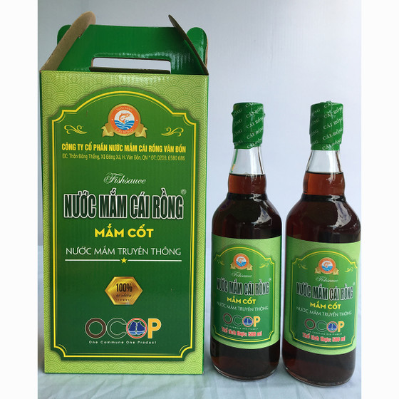 Nước mắm cốt Cái Rồng