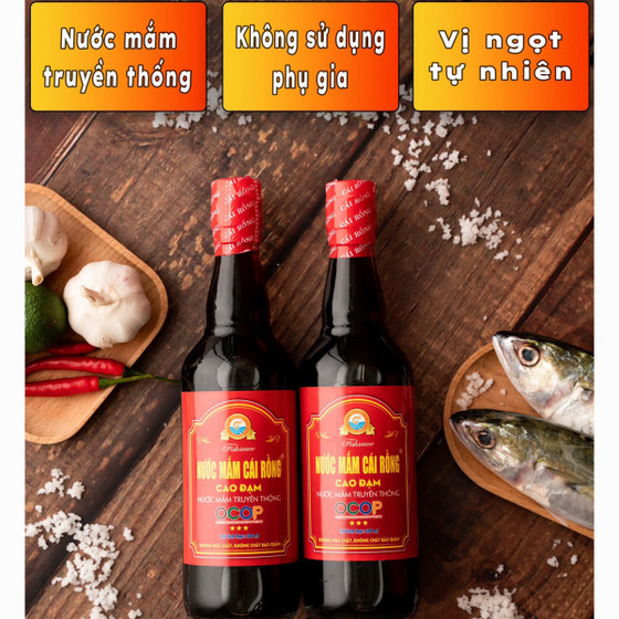Nước mắm cao đạm Cái Rồng