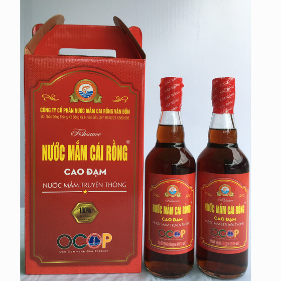 Nước mắm cao đạm Cái Rồng