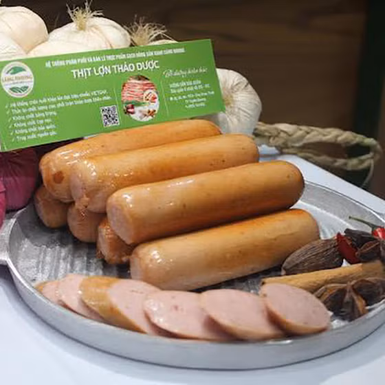 Xúc xích thịt lợn Sáng Nhung