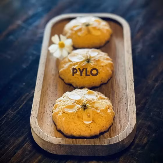 Bánh sâm hạnh nhân PyLo