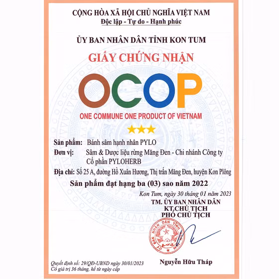 Bánh sâm hạnh nhân PyLo