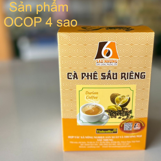 Cà-phê sầu riêng Sáu Nhung