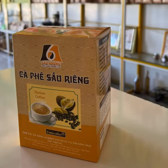 Cà-phê sầu riêng Sáu Nhung