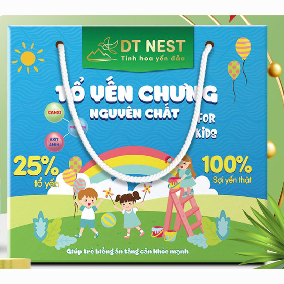 Tổ yến chưng nguyên chất dành cho trẻ DTNest