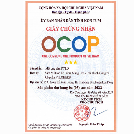 Mật ong sâm PyLo Natural