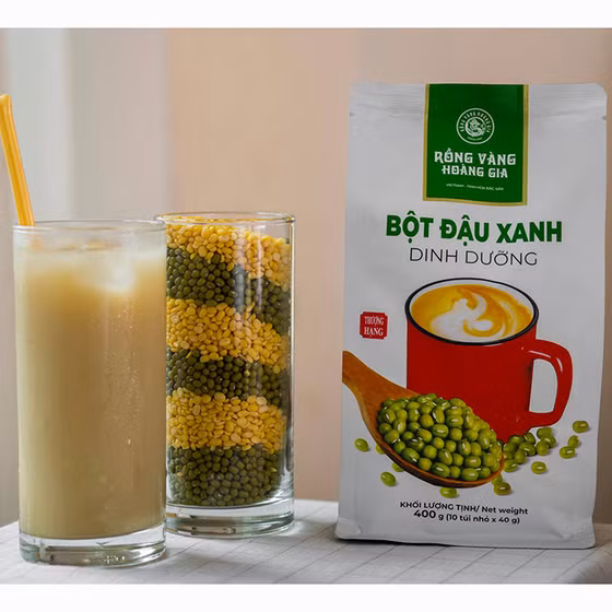 Bột đậu xanh dinh dưỡng Rồng Vàng Hoàng Gia