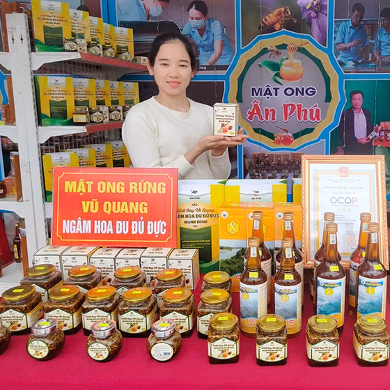 Mật ong ngâm hoa đu đủ đực Mạnh Hùng