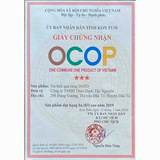 Trà khổ qua rừng DATO