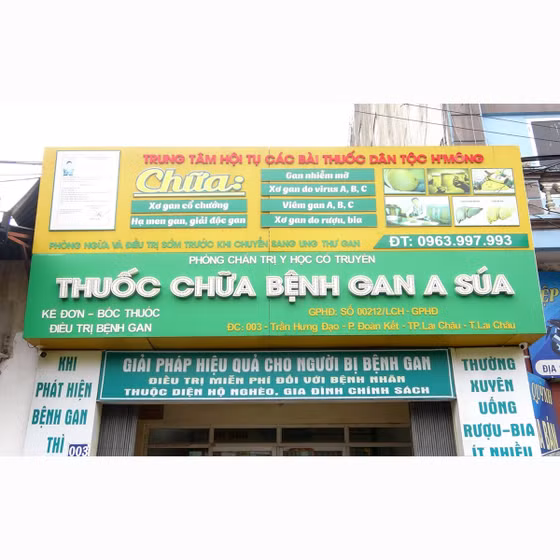Thuốc chữa bệnh gan A Súa