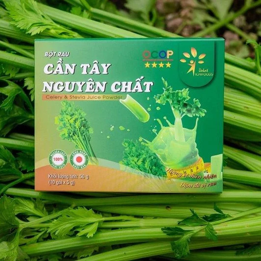 Bột cần tây sấy lạnh nguyên chất Dalat Ichifoods 
