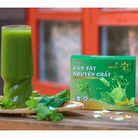 Bột cần tây sấy lạnh nguyên chất Dalat Ichifoods 