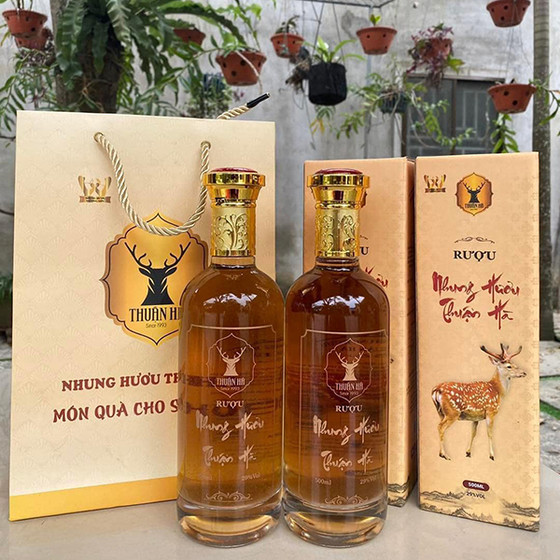 Rượu nhung hươu Thuận Hà