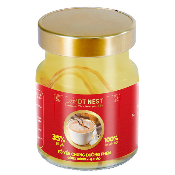 Tổ yến chưng đường phèn đông trùng hạ thảo DTNest